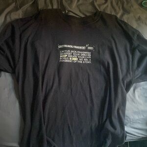 Travis Scott Cactus Jack For Fragment Logo L/S T-shirt